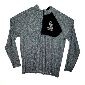 Colorado Rockies half zip pullover